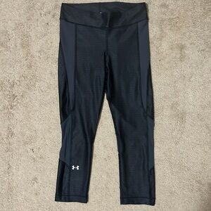 Underarmor 3/4 length black leggings